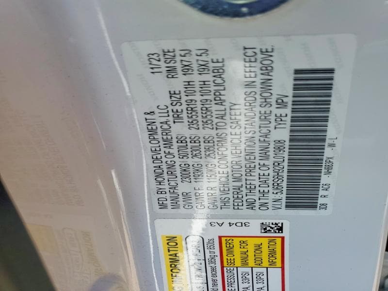 2024 HONDA CR-V SPORT TOURING 13