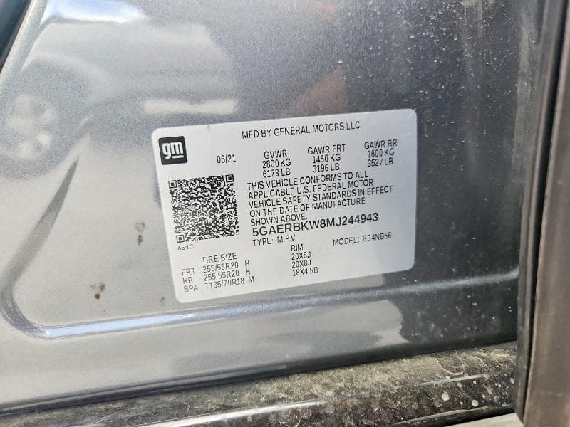 2021 BUICK ENCLAVE ESSENCE ESSENCE 13