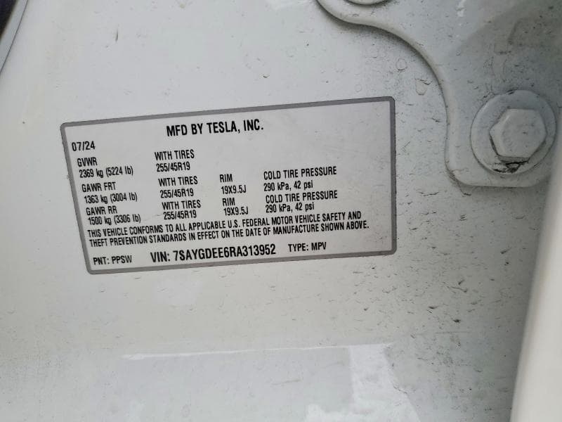 2024 TESLA MODEL Y 13