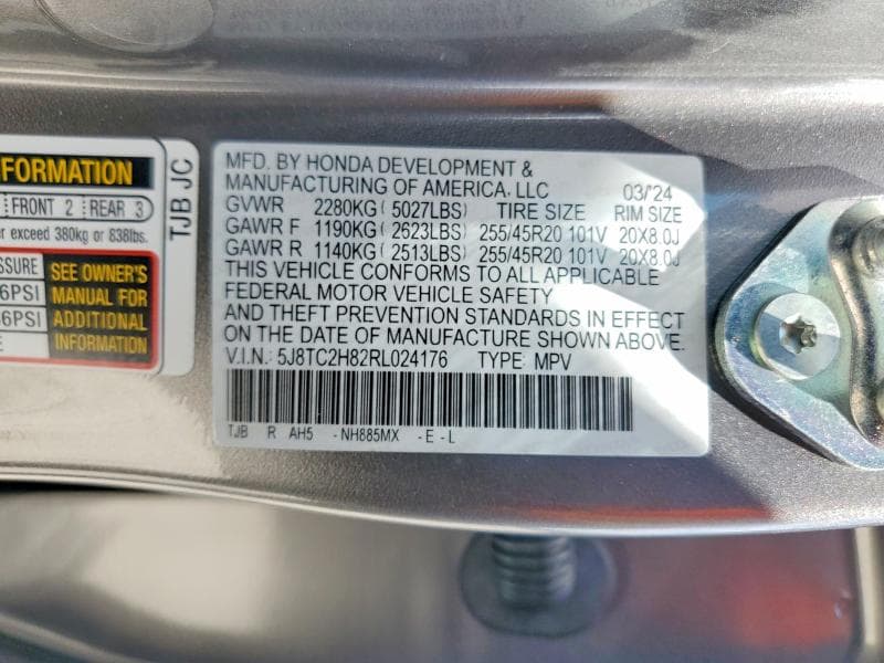 2024 ACURA RDX A-SPEC ADVANCE A-SPEC ADVANCE 13