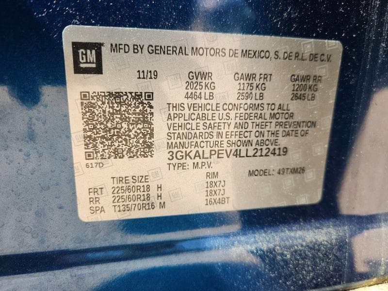 2020 GMC TERRAIN SLT 13