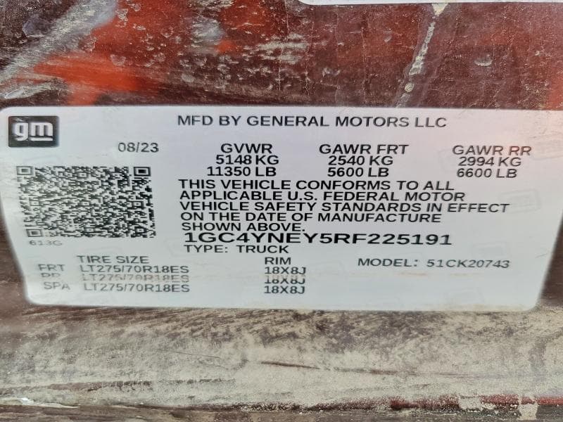 2024 CHEVROLET SILVERADO K2500 HEAVY DUTY LT 10