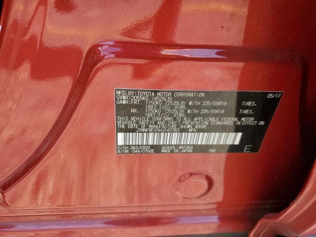 2017 TOYOTA RAV4 SE SE 13