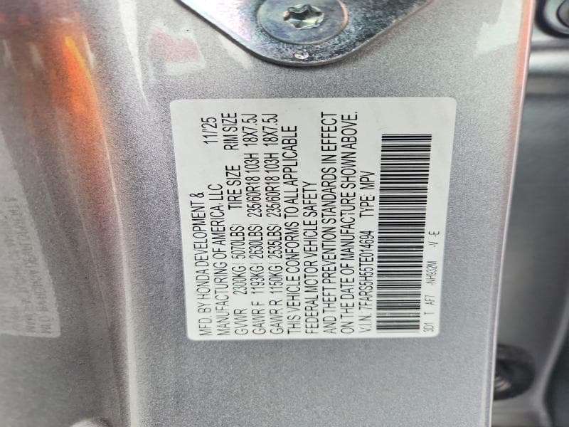 2026 HONDA CR-V SPORT 12