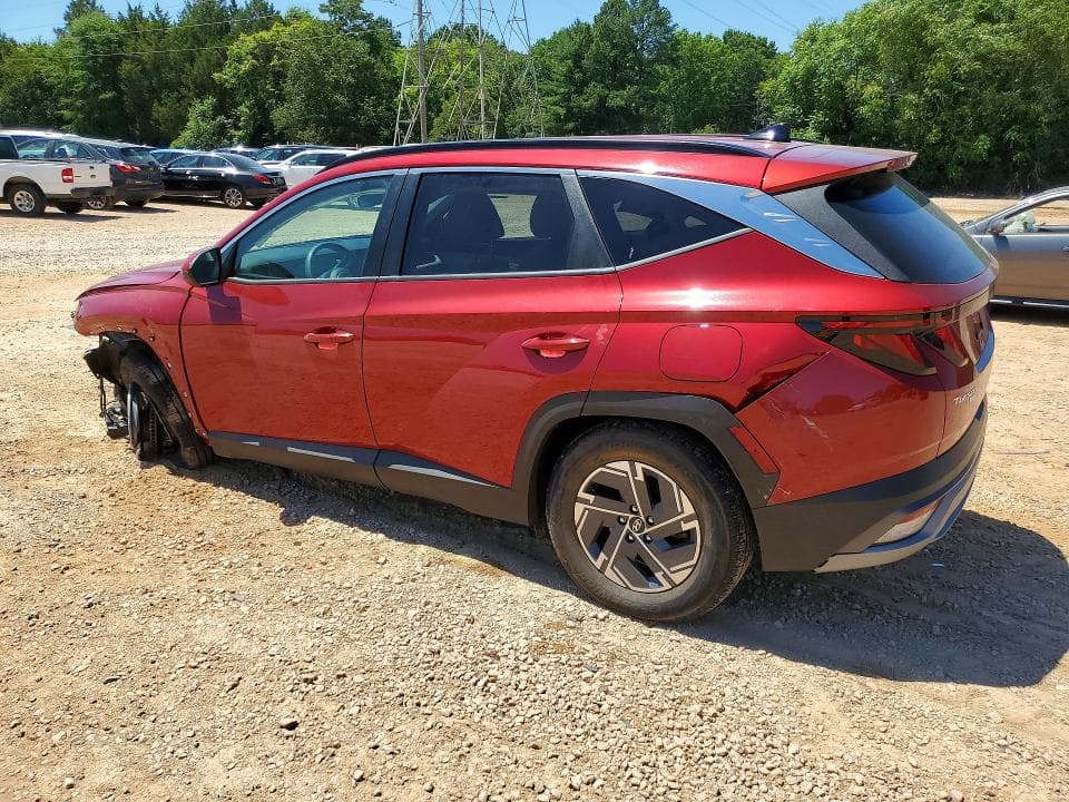 2025 HYUNDAI TUCSON BLUE BLUE 2