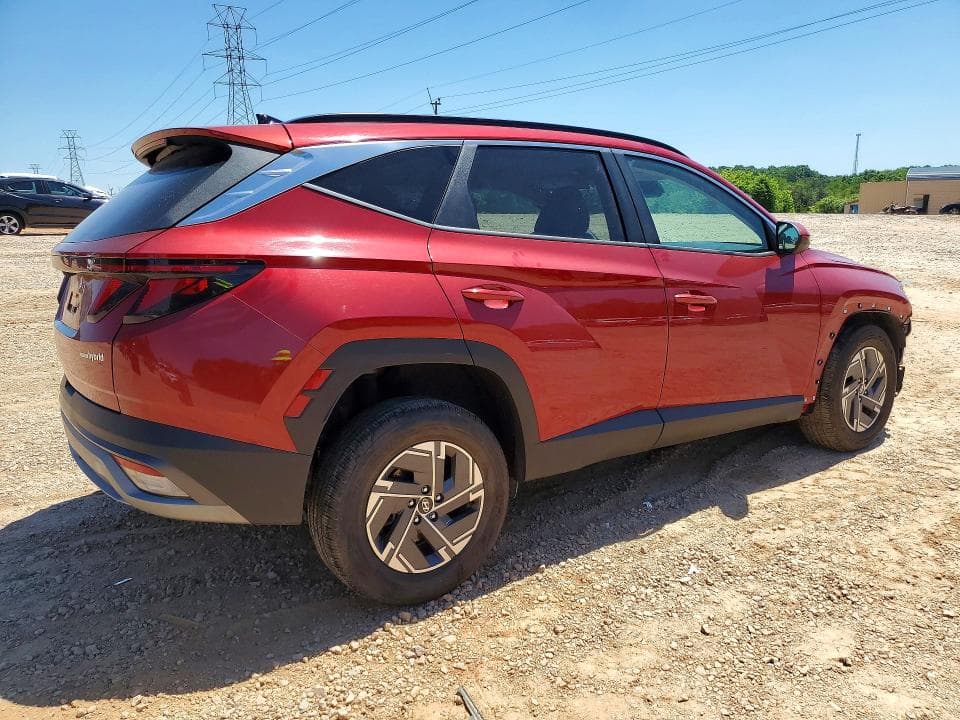 2025 HYUNDAI TUCSON BLUE BLUE 3