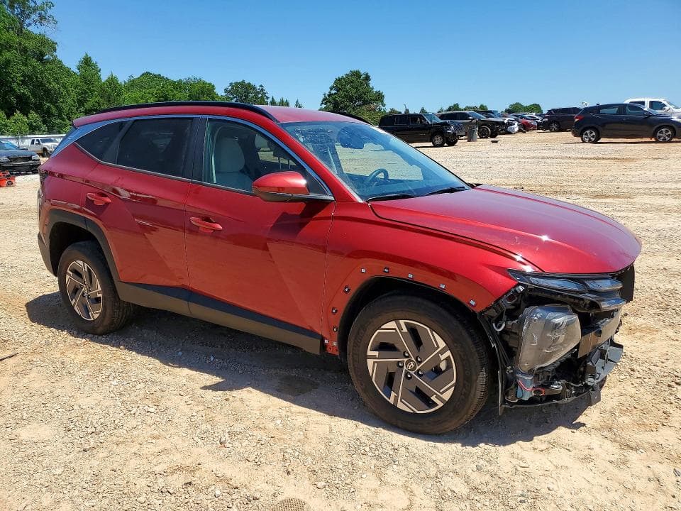2025 HYUNDAI TUCSON BLUE BLUE 4