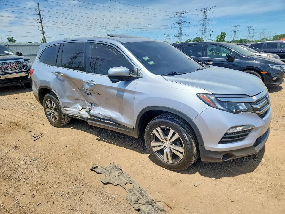 2017 HONDA PILOT EXLN 4