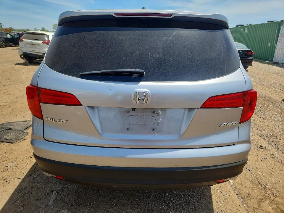 2017 HONDA PILOT EXLN 6