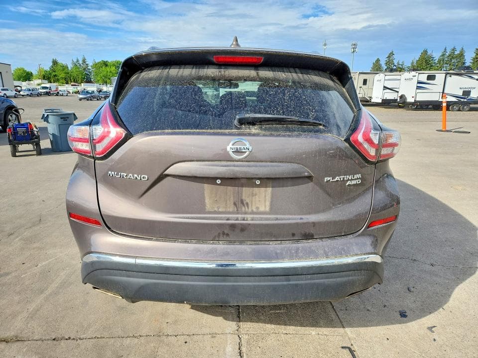 2018 NISSAN MURANO PLATINUM PLATINUM 6