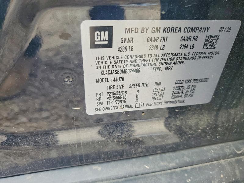 2021 BUICK ENCORE PREFERRED 12