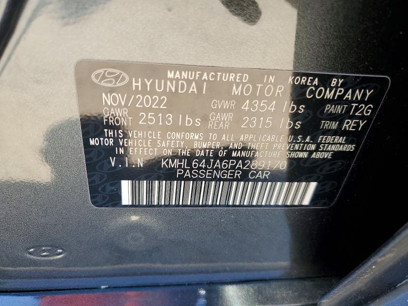 2023 HYUNDAI SONATA SEL 12