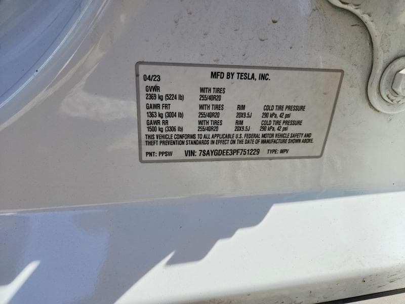 2023 TESLA MODEL Y 13