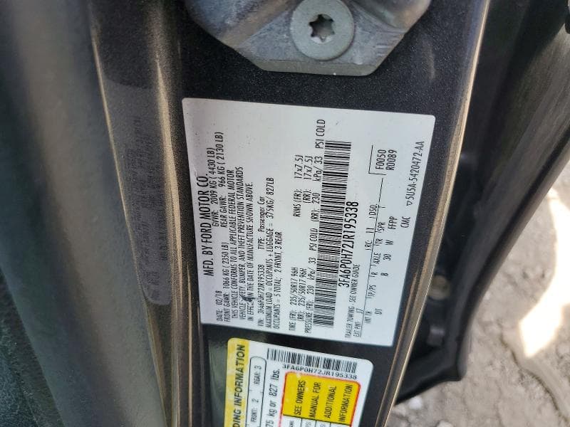 2018 FORD FUSION SE 12