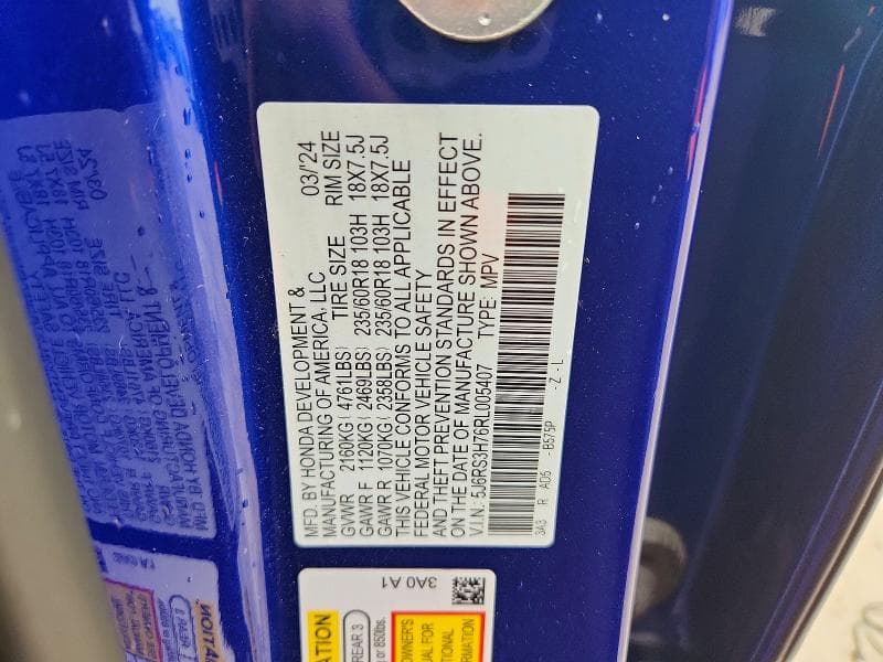2024 HONDA CR-V EXL 13