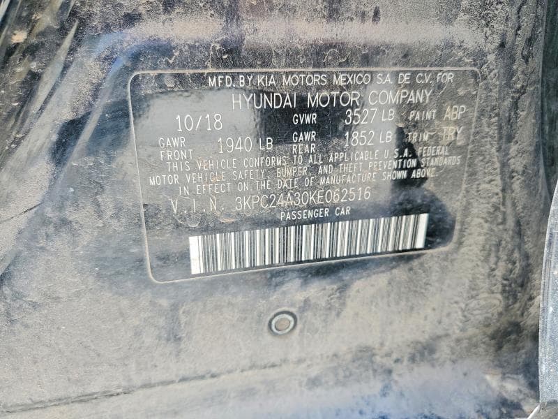 2019 HYUNDAI ACCENT SE 12