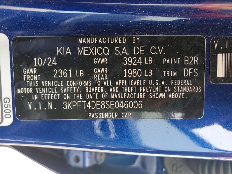 2025 KIA K4 LXS 13