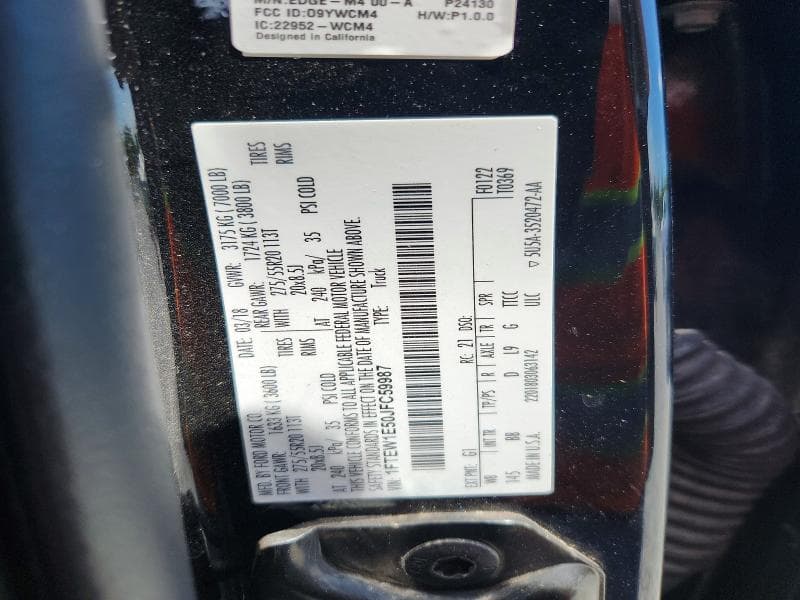 2018 FORD F150 SUPERCREW 13