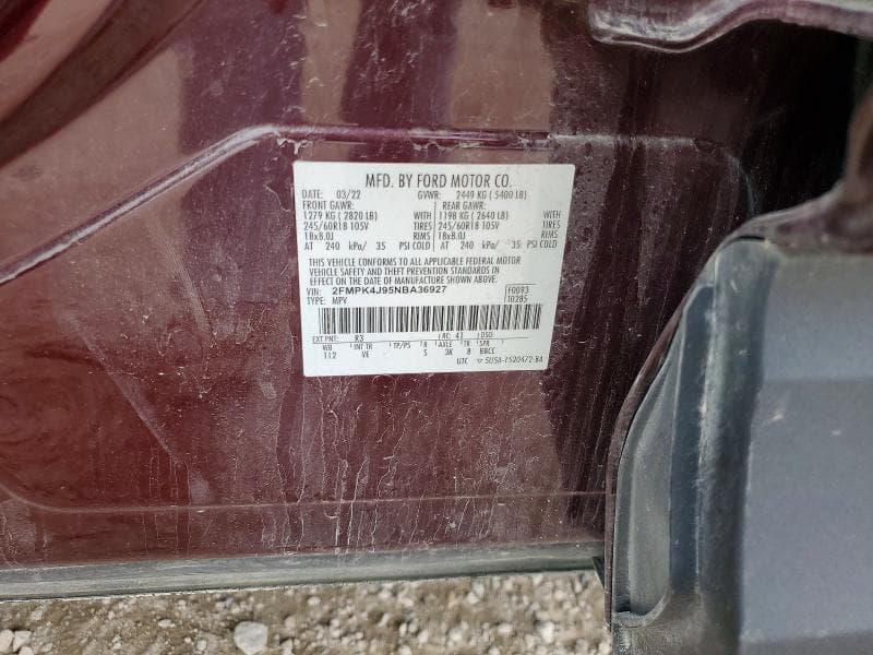 2022 FORD EDGE SEL 13