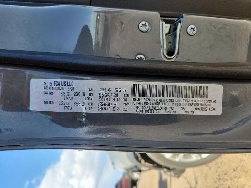 2020 JEEP CHEROKEE LATITUDE PLUS 12