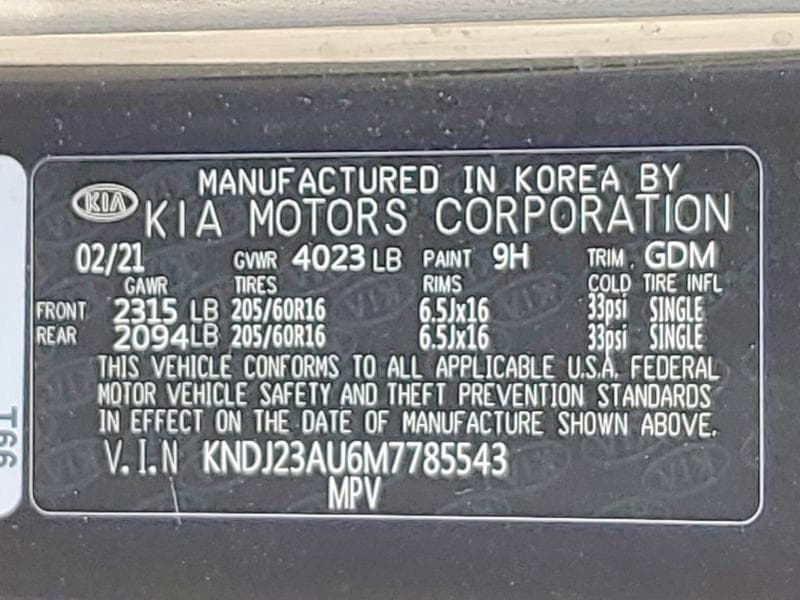2021 KIA SOUL S 13