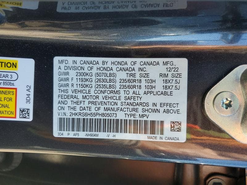 2023 HONDA CR-V SPORT 13