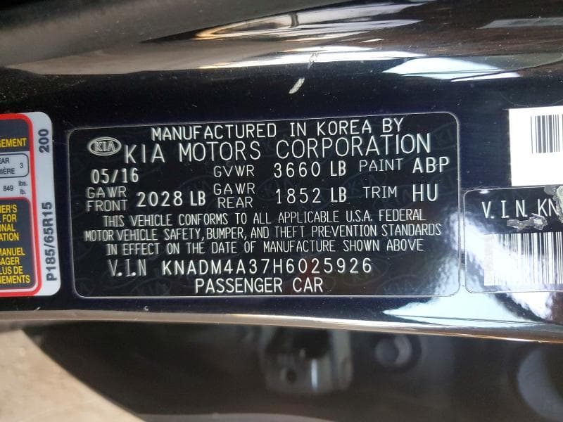 2017 KIA RIO LX LX 13