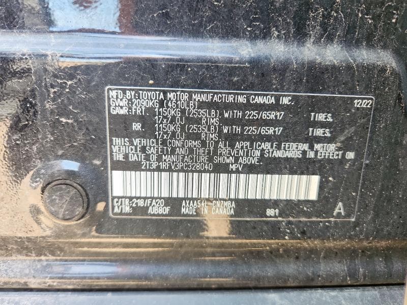 2023 TOYOTA RAV4 XLE 13