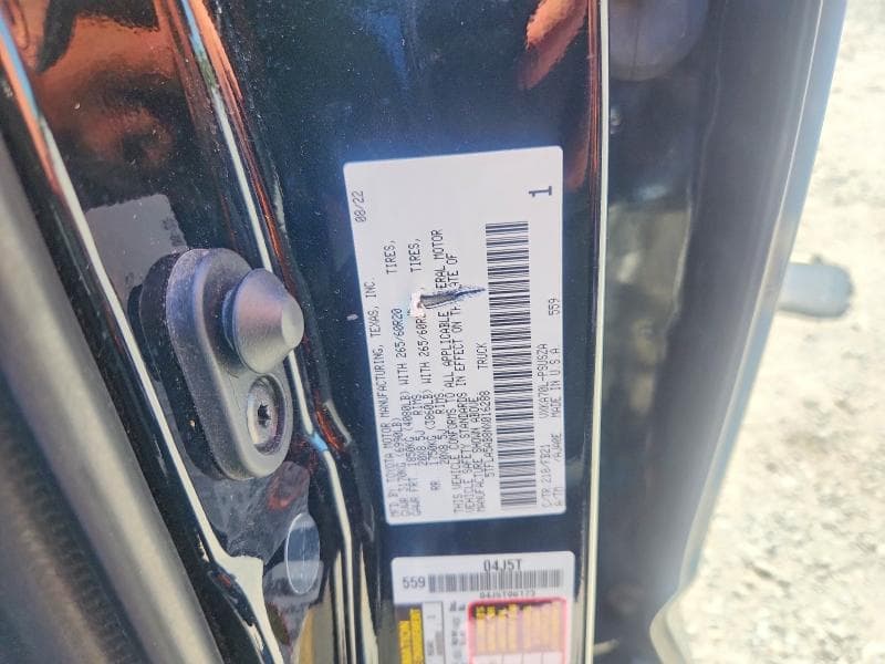 2022 TOYOTA TUNDRA SR5 SR5 12