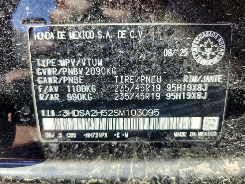 2025 ACURA ADX A-SPEC 12