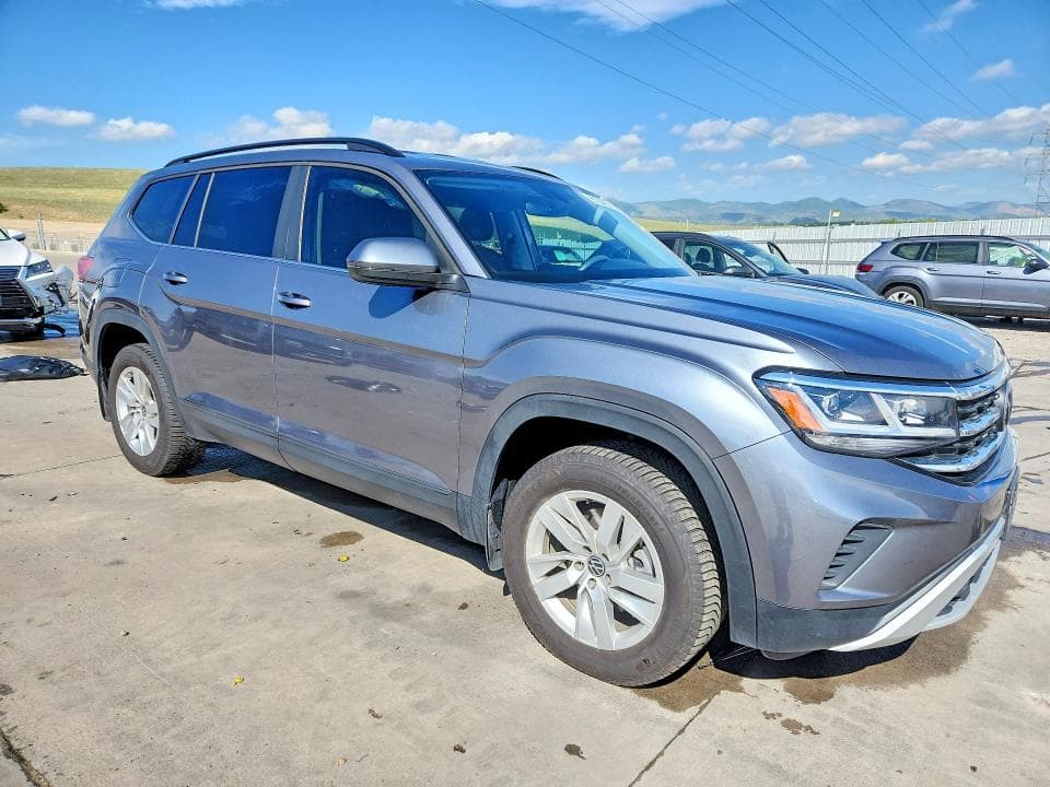 2021 VOLKSWAGEN ATLAS S S 4