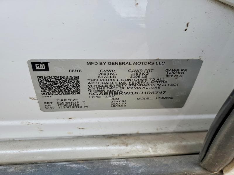 2019 BUICK ENCLAVE ESSENCE 13
