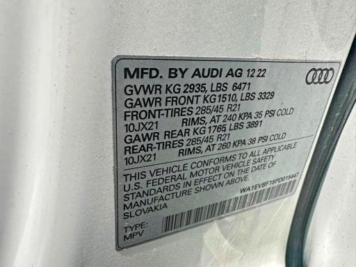 2023 AUDI Q8 PREMIUM PLUS S-LINE 10