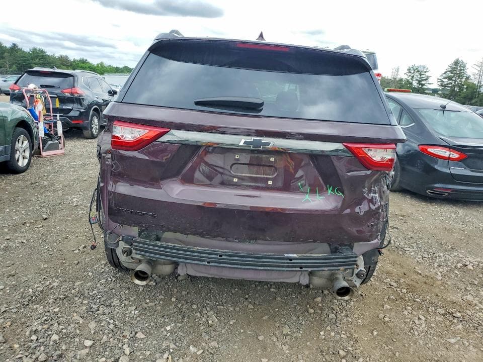 2019 CHEVROLET TRAVERSE LT LT 6