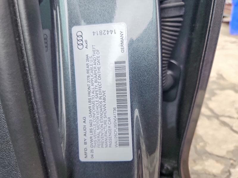 2025 AUDI S5 PREMIUM PLUS PREMIUM PLUS 12