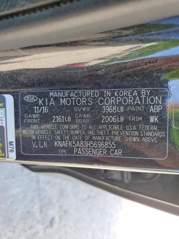 2017 KIA FORTE LX 12