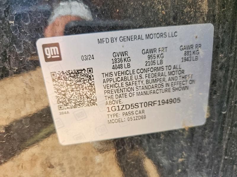 2024 CHEVROLET MALIBU LT LT 13