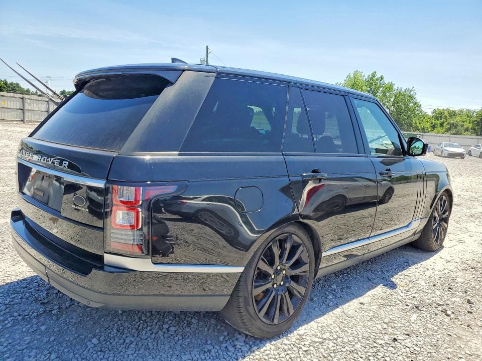 2017 LAND ROVER RANGE ROVER SUPERCHARGED SUPERCHARGED 4