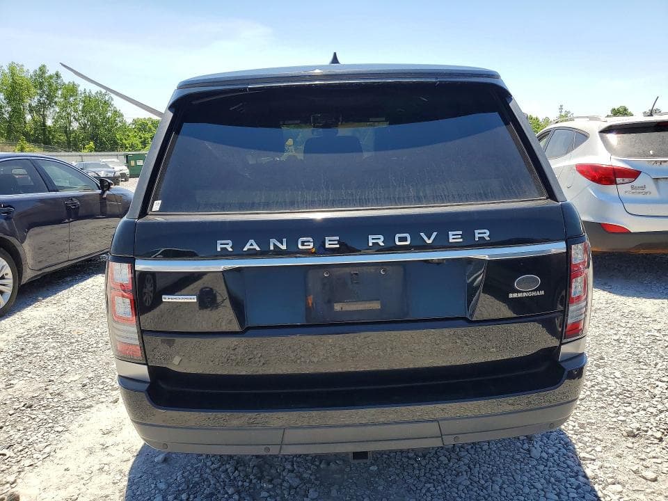 2017 LAND ROVER RANGE ROVER SUPERCHARGED SUPERCHARGED 7