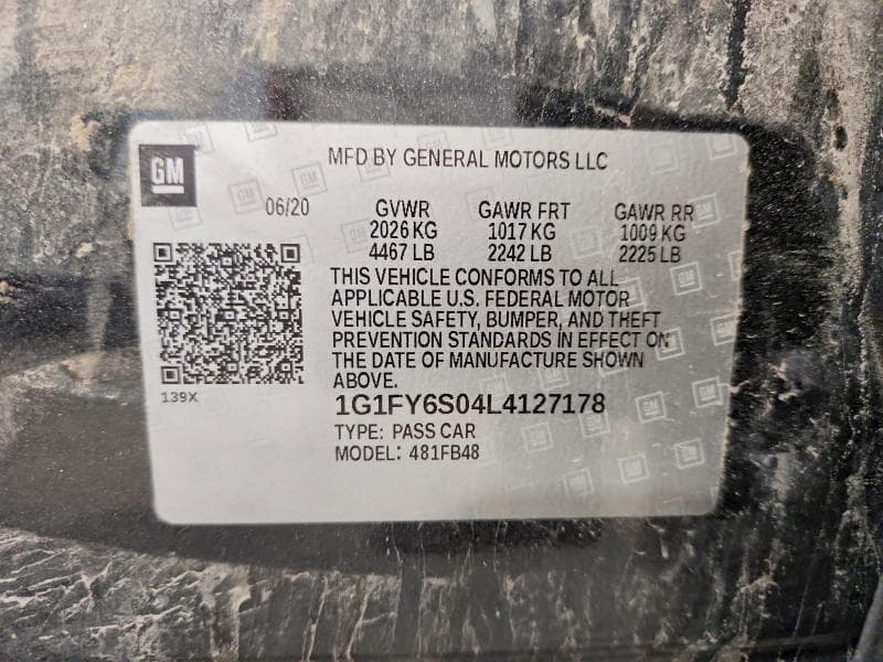 2020 CHEVROLET BOLT EV LT 13
