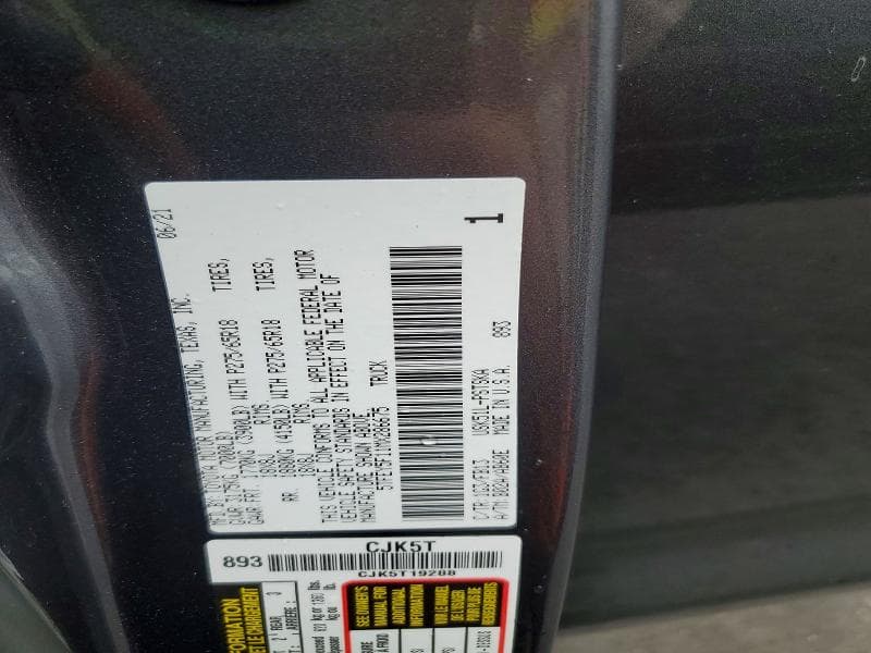 2021 TOYOTA TUNDRA CREWMAX SR5 CREWMAX SR5 12