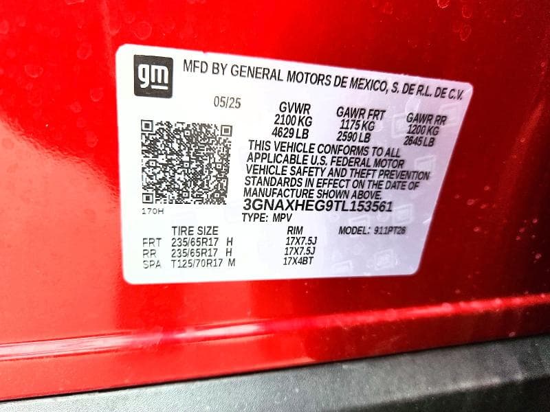 2026 CHEVROLET EQUINOX LT LT 13