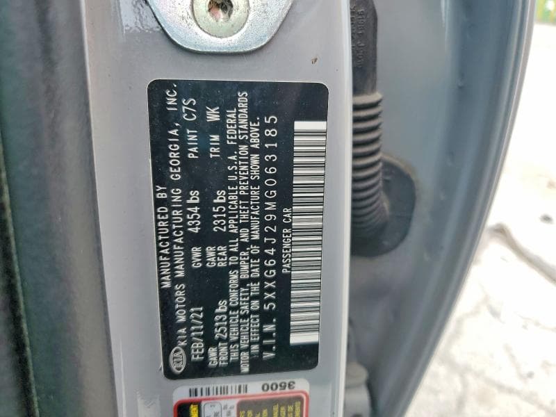 2021 KIA K5 GT LINE 12