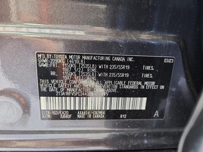 2023 TOYOTA RAV4 XLE PREMIUM 13