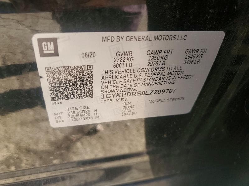 2020 CADILLAC XT6 PREMIUM LUXURY 13