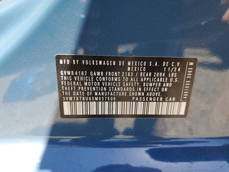 2025 VOLKSWAGEN JETTA SE 13