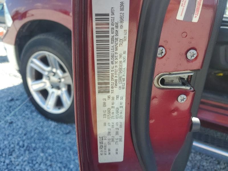 2017 RAM 1500 SLT 12