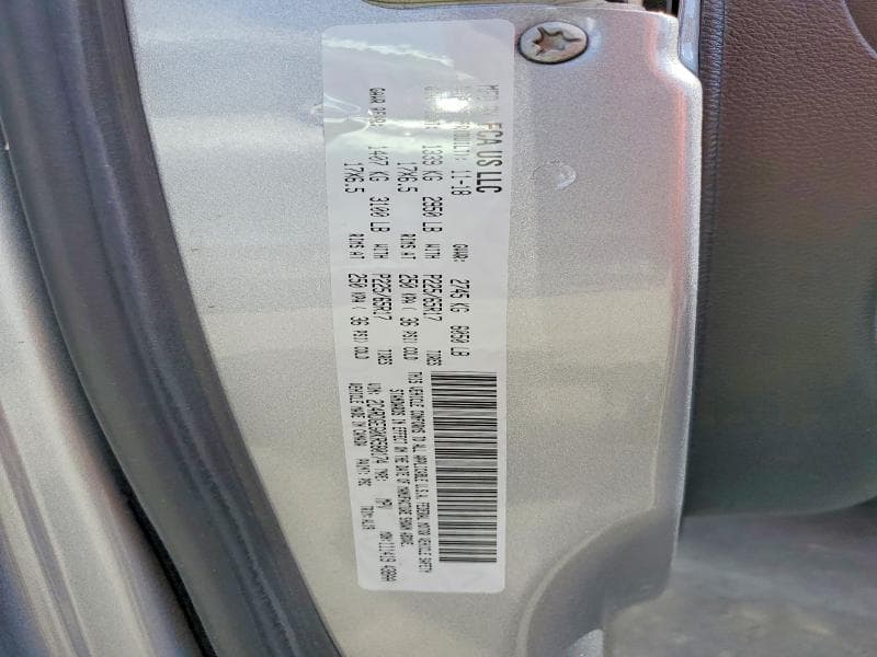 2019 DODGE GRAND CARAVAN GT 14