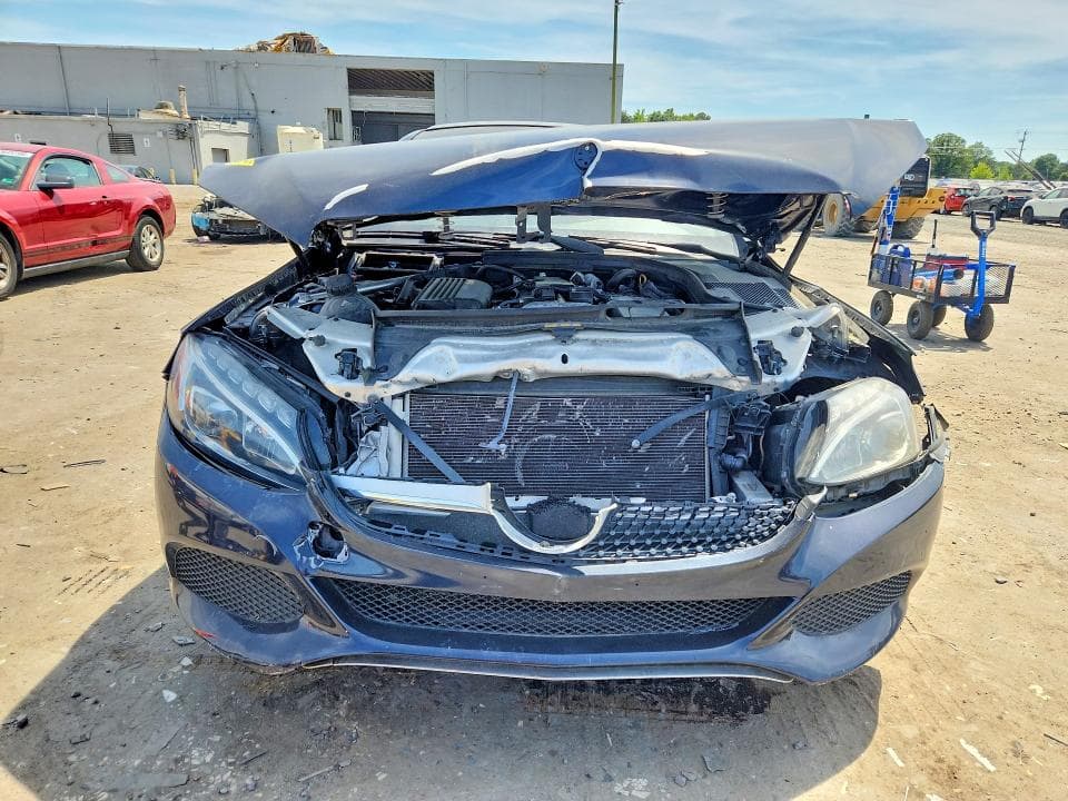 2017 MERCEDES-BENZ C 300 4MATIC 300 4MATIC 6
