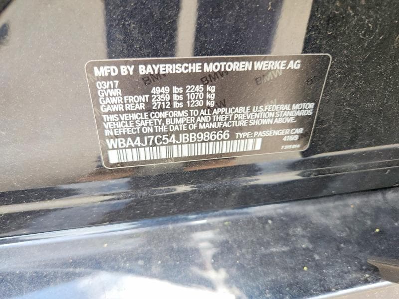 2018 BMW 440XI GRAN COUPE 13